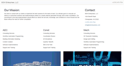 Desktop Screenshot of bishenterprises.com